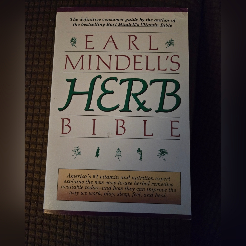 Earl Mindell's Herb Bible Book